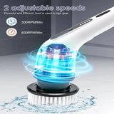 NovaClean Spin Pro™ | Cepillo eléctrico inalámbrico 9 en 1