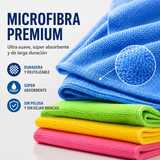 Paño Premium de limpieza de microfibra absorbente